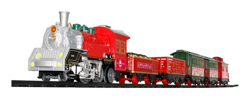 Tren Eléctrico Navideño Musical Y Luz Holiday Time, Mod. Med