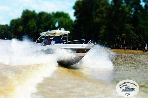 Lancha Aqualum 700 C/honda 150 Hp - 200 Hs-año: 2018 - Pesca