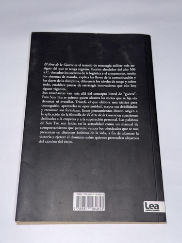El Arte De La Guerra - Sun Tzu, Lea, 2019, Blanda (Usado)