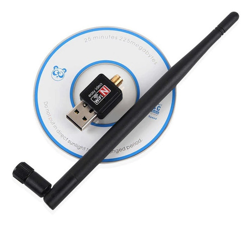 Adaptador Wifi 802.iin Wireless Mini Usb Ade Ramos
