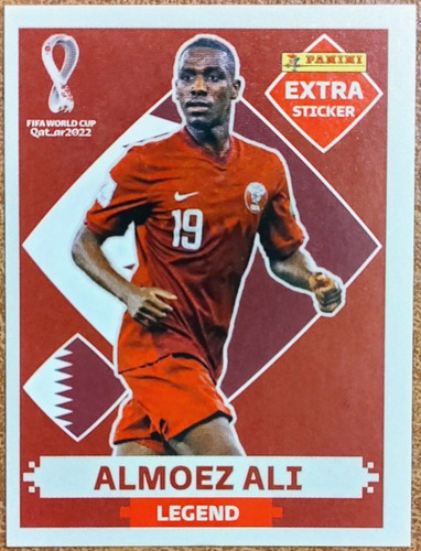 Figurita Extra Sticker Legend - Almoez Ali