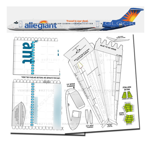 Md 80 Escala 1.50 Papercraft