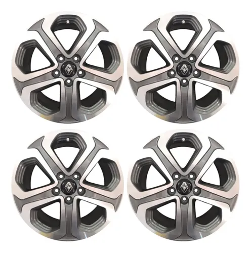 4 Rodas Aro 17 Renault Fluence Oroch Captur Duster (2974