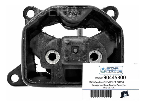 Base Motor Derecha Chevrolet Corsa 1.3/1.4/1.6 Chevy Comfort