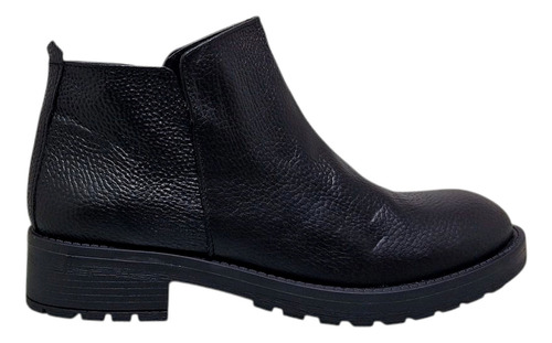 Botas Mujer Cuero Urbanas Bajas Clasicas Sucre 4374 Oficina