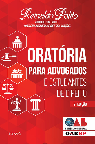 Oratória para advogados e estudantes de Direito, de Polito, Reinaldo. Editora Saraiva Educação S. A., capa mole em português, 2020
