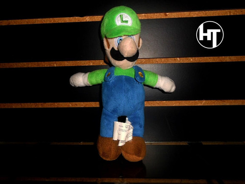 Nintendo, Mario Bros, Luigi, Peluche, Good Stuff, 9 Pulgadas