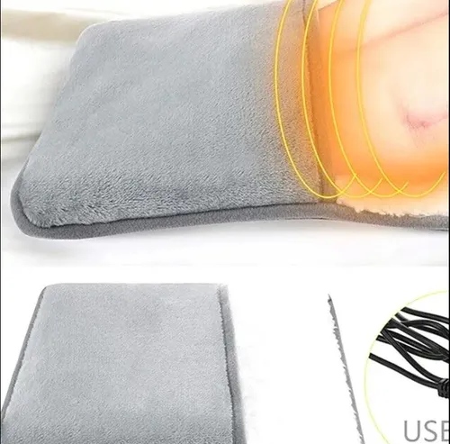 Calienta Pies Usb Ideal Para Pies Y Manos!!! , Color Gris Mj