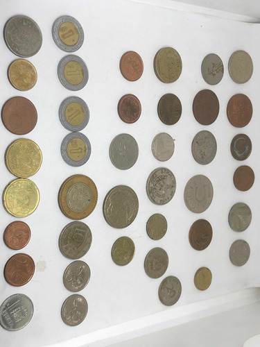 Monedas Antiguas De Varios Países