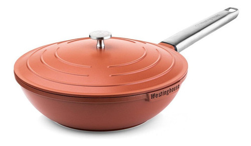 Wok Wh/ Wok Rebel Red 28 Cm