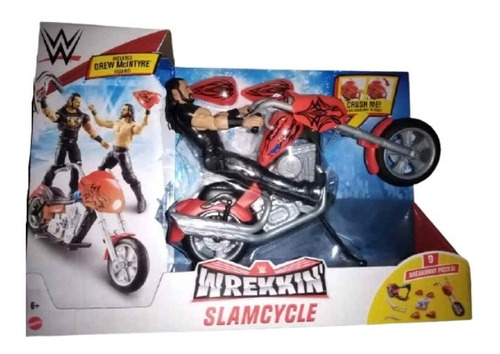 Wwe Drew Mcintyre Wrekkin Slamcycle Moto Fotos Reales