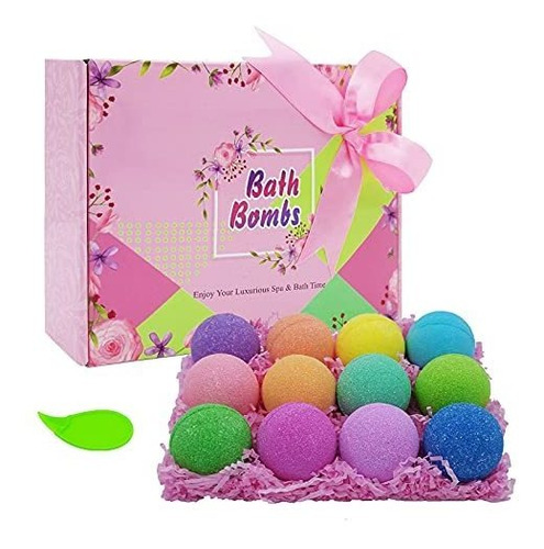 Portabebés - Boenfu Bath Bombs Gift Set 12x 1.8oz Pack Aroma