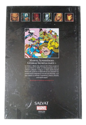 Marvel Salvat #26 Guerras Secretas Parte 1 En Español.