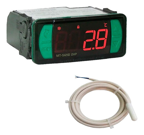 Controlador De Temperatura Mt512e Full Gauge C Sensor Sb59 110/220v