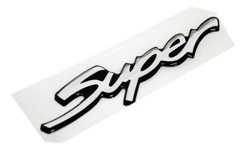 Emblema  Super  Tapa Trasera Original Chevrolet Corsa 03-09