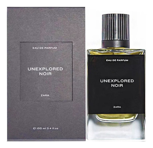 Zara Unexplored Noir Edp 100ml - Fragancia Hombre