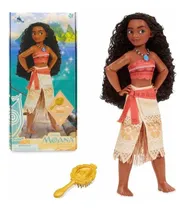 Comprar Moana Princesa Muñeca 29cm + Cepillo Disney Store 2022