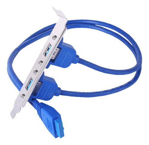 Cable Usb 3.0 De 2 Puertos Para Panel Posterior A Conector D