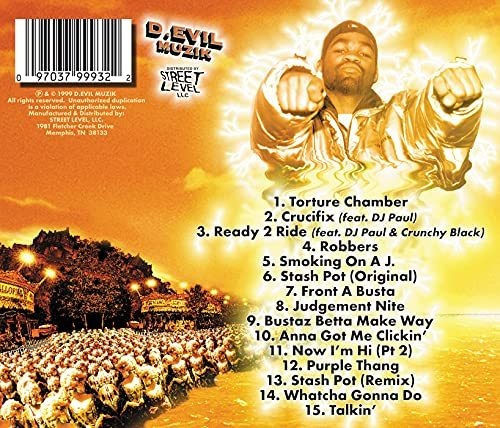 Cd Da Devils Playground / Underground Solo - Koopsta Knicca