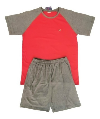 Imagen 1 de 4 de Pijama Hombre Algodón Verano