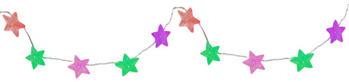 Luces Navideñas Led Forma De Estrellas 30leds 3.3mts
