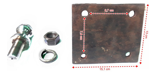 Tiro De Remolque Y Bola De Remolque 3.500 Lb (Usado)