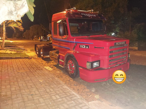 Scania 113 Toline 94 Carreta Guerra 2008 Conjunto Com Pneus