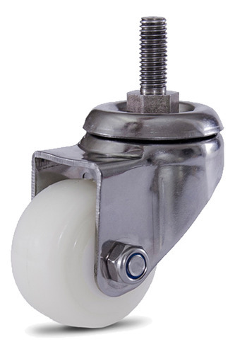Rodízio Giratório Espiga 2 Inox Glei 210 Ny Fp - Colson