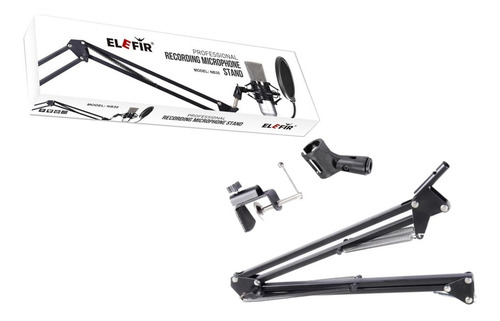 Soporte Para Micrófono Brazo Estudio Condenser Profesional