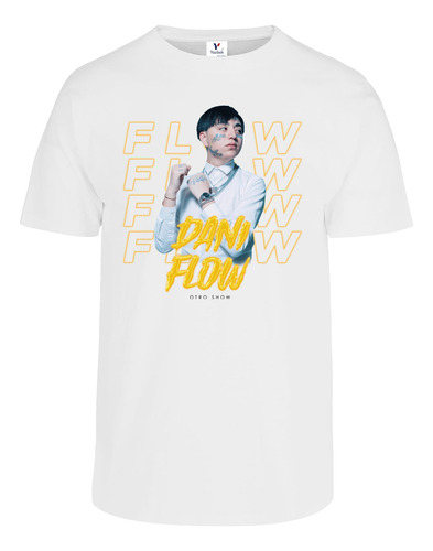Playeras Dani Flow Martillazo Full Color-9 Modelos Disponibl