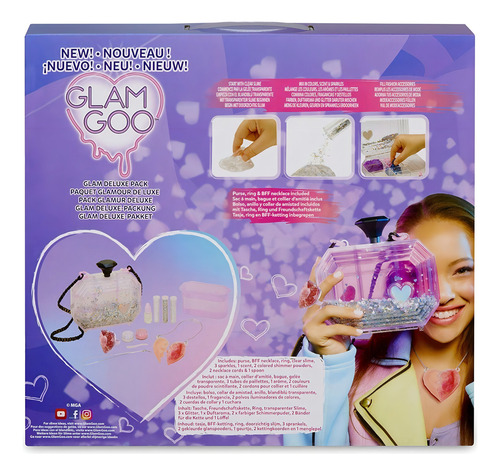 Paquete Edición De Lujo Glam Goo Make Slime & Fashion