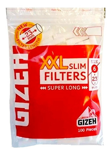 5 Filtros Gizeh Xxl Slim 100u Super Long-candyclub Once