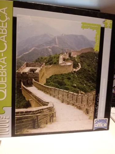 Quebra-Cabeça – 1000 Peças – Muralha da China – Toyster - RioMar Fortaleza  Online