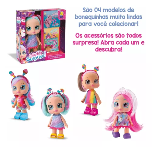 Boneca Sorvetinho surpresa Bonequinha Bebê Menina em Promoção na