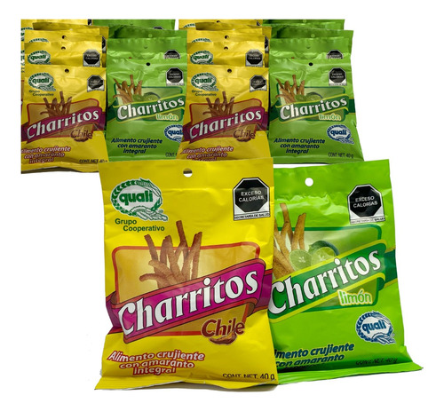 Botanas Churritos De Amaranto Mix De Chile Y Limón