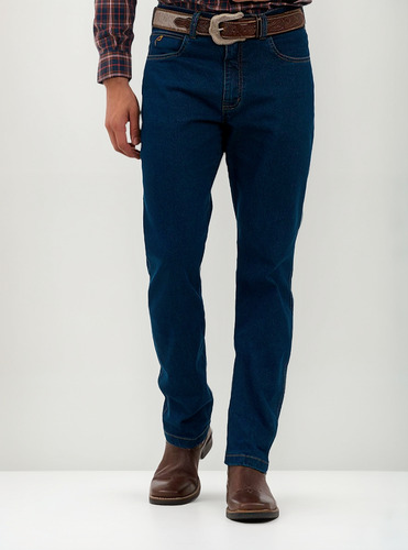 Calça Jeans Masculina Tradicional Buphallos P/ Usar Com Bota