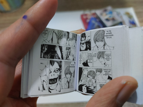 14 Llaveros De Libros De Anime De Death Note