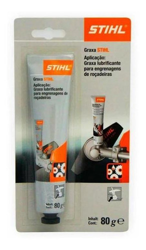 Tubo Graxa Lubrificante Para Roçadeiras 80gr Stihl