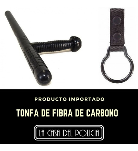 Tonfa En Fibra De Carbono Americana