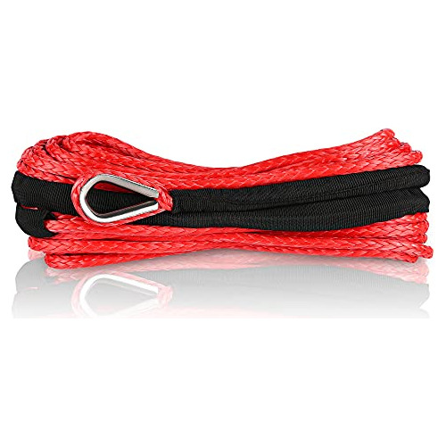 Cable Sintético De Winch Dyneema Xpv Sk75 De 1/4  X 49...