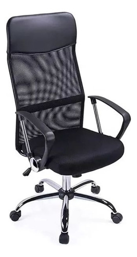  Silla Ejecutiva Magnux Ergonómica   Negra Con Tapizado Mesh