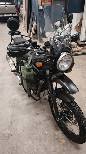 Himalayan Bs4 2021 Negra Con Accesorios Y 35.000km
