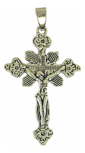Colgante Cruz Jesús Crucifijo 51x30x5mm Modelo 4 Cristo Cruz
