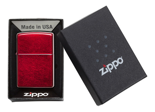 Imagen 6 de 10 de Encendedor Zippo Lighter Classic Candy Apple Red Rojo