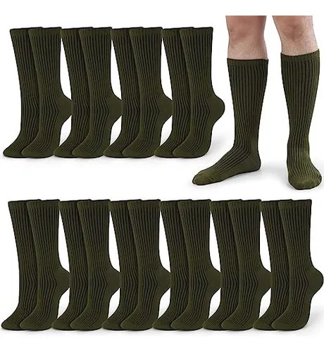 Hercicy 10 Pares De Calcetines Para Botas Militares Para De