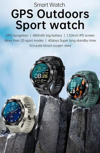 Imagen 9 de 10 de Reloj Gps Running Smartwach Satelital Deportivo Hombre Muje