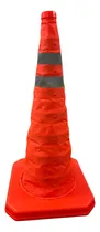 Comprar Cono De Transito Seguridad Reflejante Plegable 70cm Vial
