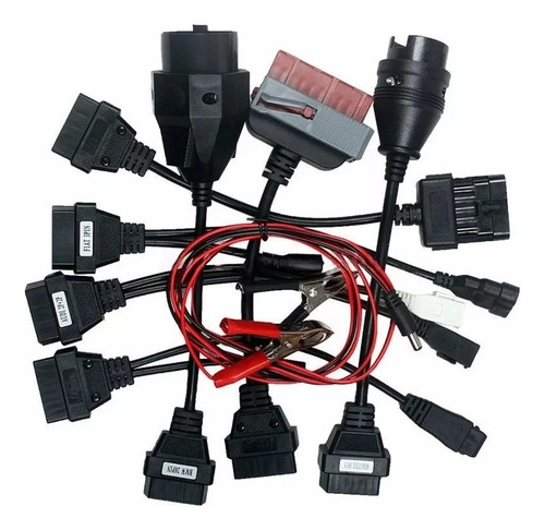8 Cables De Conexión Para Vehiculos Obd1 Delphi
