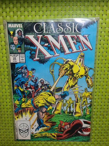 X-men  Classic #24 De Marvel Comics 1988 Original Ingles 