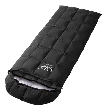 Bolsa De Dormir Plumon De Pato Con Capucha -25°c--15°c-0°c Negro